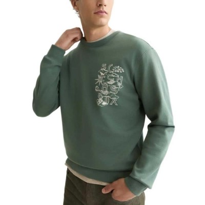 блуза,мъжки,пуловери,scotch,&,soda,183754,sweatshirt,green,(dark,forest)