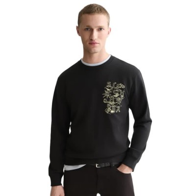 блуза,мъжки,пуловери,scotch,&,soda,183754,sweatshirt,black,(meteorite)