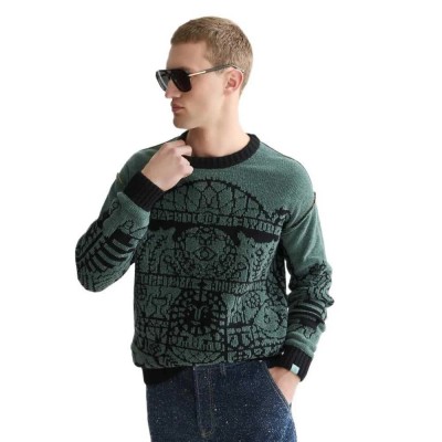 блуза,мъжки,пуловери,дамски,пуловери,scotch,&,soda,184300,sweater,green,(dark,forest)