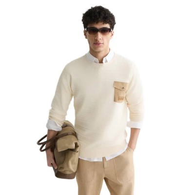 блуза,мъжки,пуловери,дамски,пуловери,scotch,&,soda,184400,sweater,beige,(eggnog)