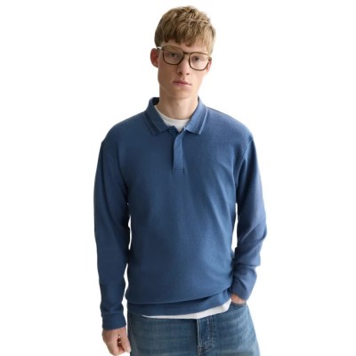 дамски,блузи,с,яка,мъжки,блузи,с,яка,scotch,&,soda,184672,long,sleeve,polo,blue,(ensign,blue)