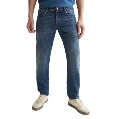 дънки,мъжки,панталони,дамски,панталони,scotch,&,soda,the,zee,regular,straight,fit,jeans,blue,(worn,out)