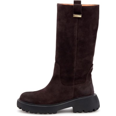 обувки,дамски,боти,мъжки,боти,woden,lea,s,boots,brown,(chocolate)