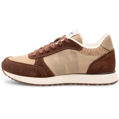 маратонки,мъжки,маратонки,дамски,маратонки,woden,ronja,trainers,brown,(cacao,multi)