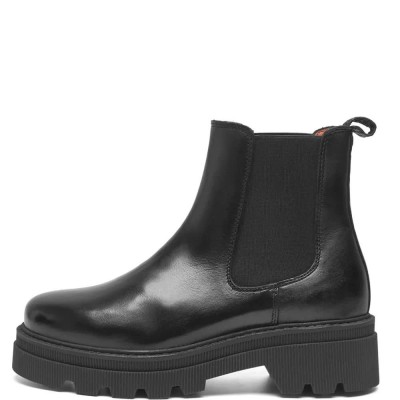 обувки,дамски,боти,мъжки,боти,woden,sanna,chelsea,l,boots,black,(black)