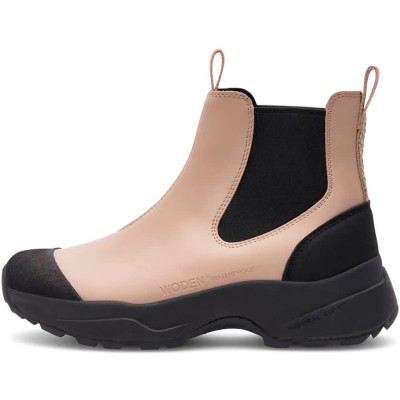 обувки,дамски,боти,мъжки,боти,woden,siri,wp,boots,brown,(taupe)