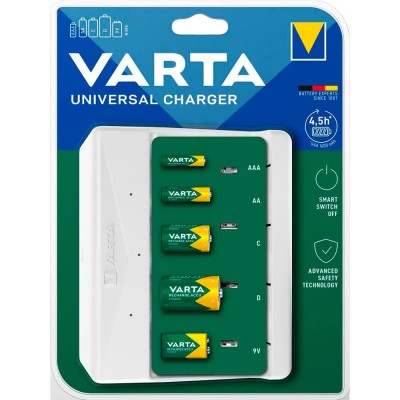 батерии,varta,57658,batteries,charger,clear,(blue,silver)