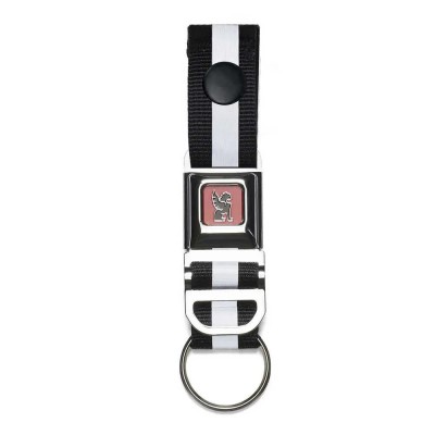 ключодържатели,chrome,mini,buckle,key,ring,black,(chrome)