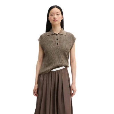 дамски,блузи,с,яка,мъжки,блузи,с,яка,marc,o´polo,5000011953,sleeveless,polo,brown,(stone,taupe,melange)