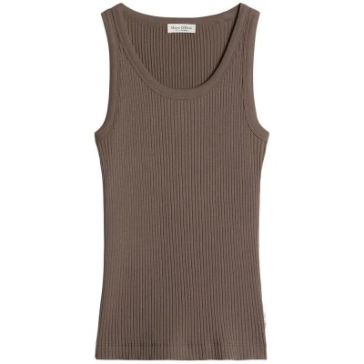 блуза,с,яка,мъжки,тениски,дамски,тениски,marc,o´polo,5000012307,sleeveless,t,shirt,brown,(stone,taupe)