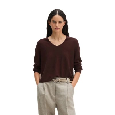 блуза,мъжки,пуловери,дамски,пуловери,marc,o´polo,5000014819,sweater,brown,(black,cherry)