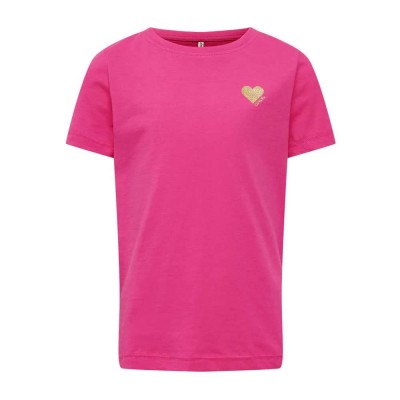 тениска,мъжки,тениски,дамски,тениски,only,kogkita,short,sleeve,t,shirt,pink,(fuchsia,purple,print,gold,glitter,heart)