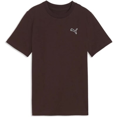тениска,мъжки,тениски,дамски,тениски,puma,class,badge,cat,short,sleeve,t,shirt,brown,(chocolate,fondue)