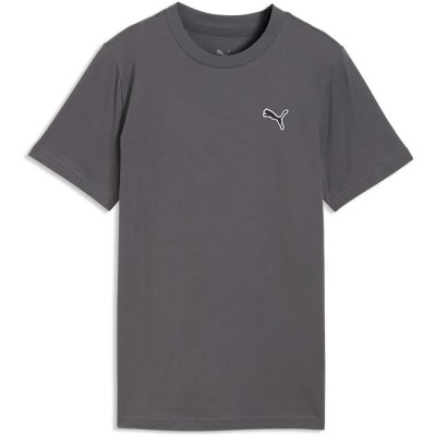 тениска,мъжки,тениски,дамски,тениски,puma,class,badge,cat,short,sleeve,t,shirt,grey,(moody,gray)