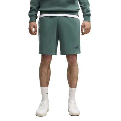 къси,панталони,мъжки,панталони,дамски,панталони,puma,essential,2,color,nº1,logo,10´´,sweat,shorts,green,(herb,garden)