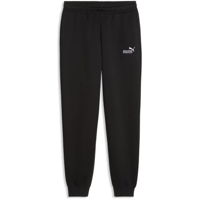 анцуг,мъжки,панталони,дамски,панталони,puma,essential,2,color,small,nº1,logo,sweat,pants,black,(puma,black,light,lavender)