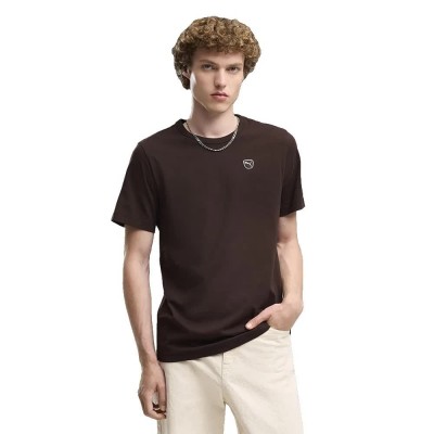 тениска,мъжки,тениски,дамски,тениски,puma,essential,elevated,short,sleeve,t,shirt,brown,(chocolate,fondue)