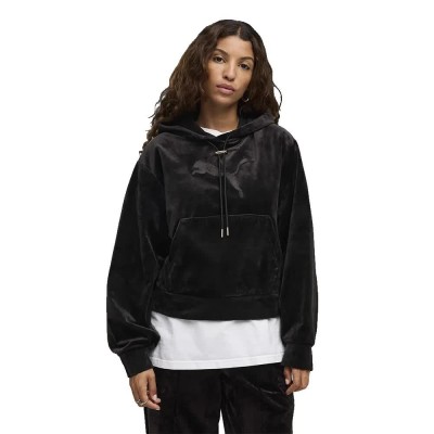 суичър,дамски,блузи,puma,essential,elevated,standard,velour,hoodie,black,(puma,black)