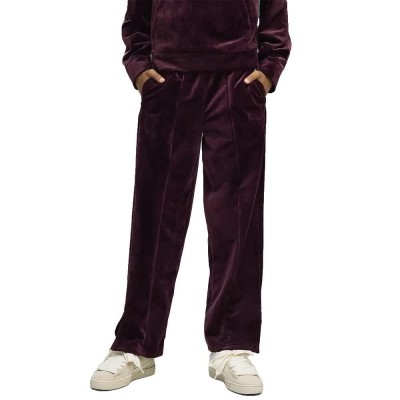 анцуг,мъжки,панталони,дамски,панталони,puma,essential,elevated,velour,straight,leg,sweat,pants,purple,(ruby,noir)