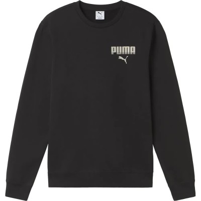 блуза,мъжки,пуловери,puma,essential,graphic,sweatshirt,black,(puma,black)