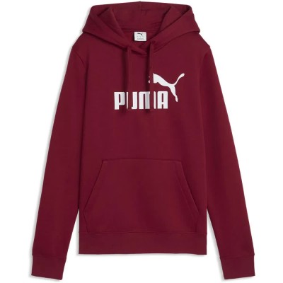 суичър,дамски,блузи,puma,essential,nº1,logo,hoodie,red,(garnet,glow)