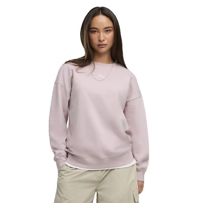 блуза,дамски,блузи,puma,essential,oversized,sweatshirt,pink,(misty,pink)