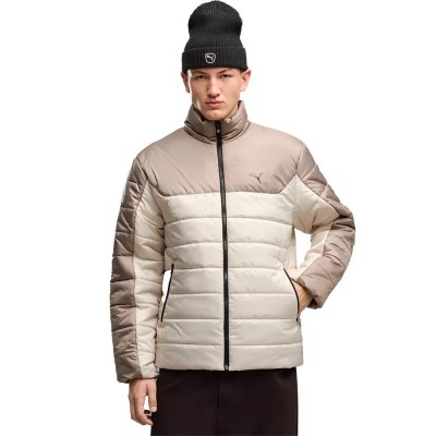 яке,мъжки,якета,дамски,якета,и,палта,puma,essential,padded,jacket,beige,(silver,fog)