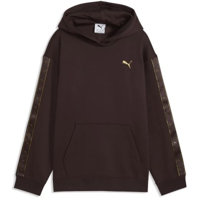 суичър,детски,блузи,puma,essential,tape,relaxed,hoodie,black,(chocolate,fondue)