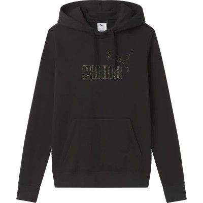 суичър,дамски,блузи,puma,essential+,rhinestone,hoodie,black,(puma,black)