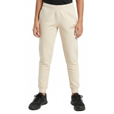 анцуг,мъжки,панталони,дамски,панталони,puma,essential+,rhinestone,logo,sweat,pants,beige,(alpine,snow)