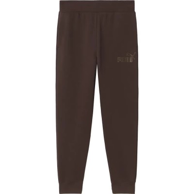 анцуг,мъжки,панталони,дамски,панталони,puma,essential+,rhinestone,sweat,pants,brown,(chocolate,fondue)