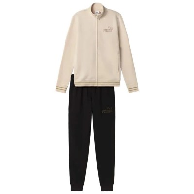 анцуг,дамски,анцузи,puma,essential+rhinestone,tracksuit,beige,(alpine,snow)
