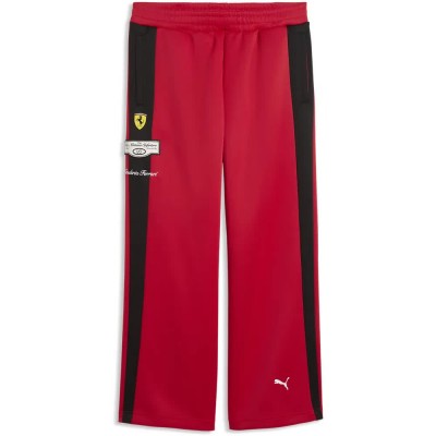 панталони,мъжки,панталони,дамски,панталони,puma,ferrari,t7,pants,red,(rosso,corsa)