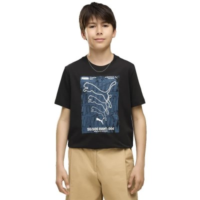 тениска,мъжки,тениски,дамски,тениски,puma,graphic,box,short,sleeve,t,shirt,black,(puma,black)