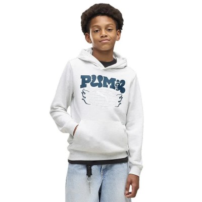 суичър,детски,блузи,puma,mid90s,hoodie,white,(white,glow,heather)