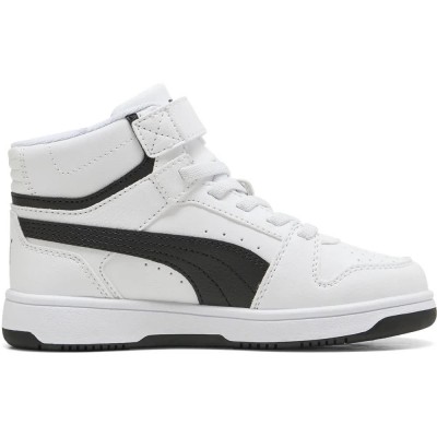 маратонки,мъжки,маратонки,дамски,маратонки,puma,rebound,slam,mid,ac+,trainers,white,(puma,white,puma,black,puma,black)