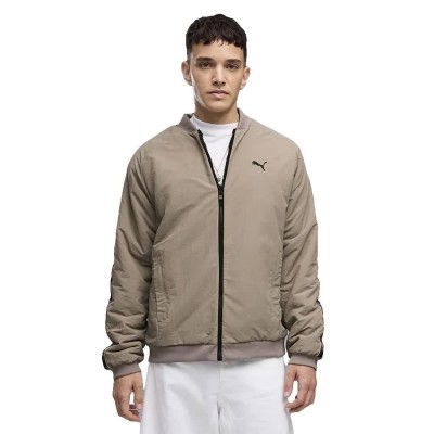 яке,мъжки,якета,дамски,якета,и,палта,puma,reversible,sherpa,bomber,jacket,beige,(mouse,gray)