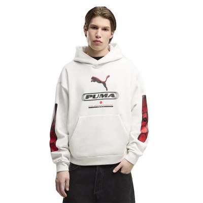 суичър,мъжки,пуловери,puma,sport,street,boxy,graphic,hoodie,white,(white,glow,heather)