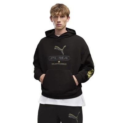 суичър,мъжки,пуловери,puma,sport,street,boxy,graphic,hoodie,black,(puma,black)