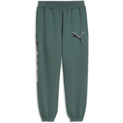 анцуг,мъжки,панталони,дамски,панталони,puma,sport,street,relaxed,graphic,sweat,pants,green,(herb,garden)