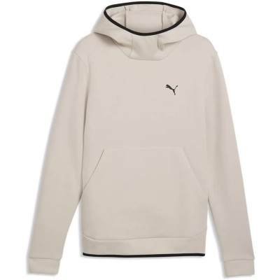 суичър,мъжки,пуловери,puma,tech,slim,hoodie,beige,(silver,fog)