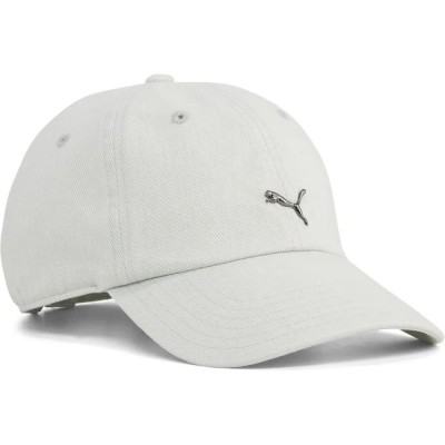 шапка,всички,шапки,puma,wardrobe,essential,metal,dad,cap,white,(créme,de,mint,washed,denim)