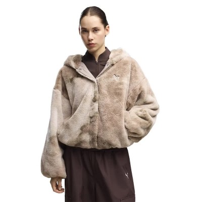 яке,мъжки,якета,дамски,якета,и,палта,puma,street,glam,highloft,jacket,beige,(mouse,gray)