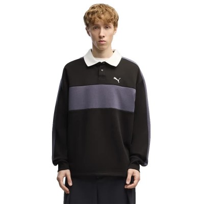 дамски,блузи,с,яка,мъжки,блузи,с,яка,puma,t7,relaxed,long,sleeve,polo,black,(puma,black)