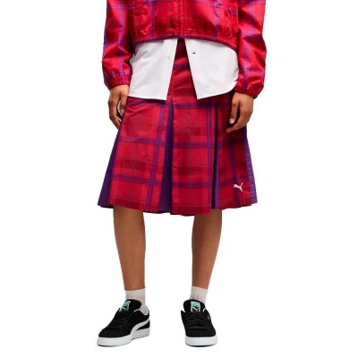 пола,дамски,поли,и,рокли,puma,t7,pleated,tartan,woven,midi,skirt,red,(garnet,glow)