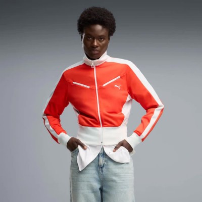 яке,дамски,анцузи,puma,t7,retro,tracksuit,jacket,red,orange,(red,flash)