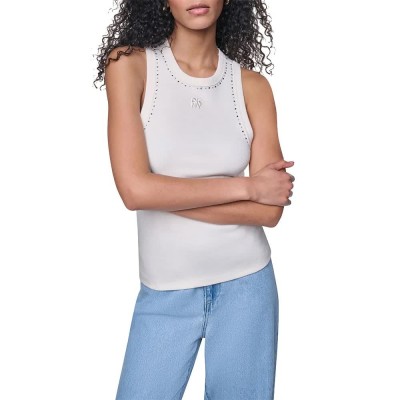тениска,мъжки,тениски,дамски,тениски,dkny,dw5900273,sleeveless,t,shirt,white,(eggnog,beige)