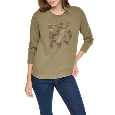 блуза,мъжки,пуловери,дамски,пуловери,dkny,dw7000709,sweater,green,(utility,green,green)
