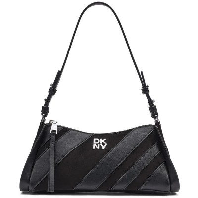 чанта,за,през,рамо,всички,чанти,dkny,josie,tz,shoulder,bag,black,(black,silver,black)
