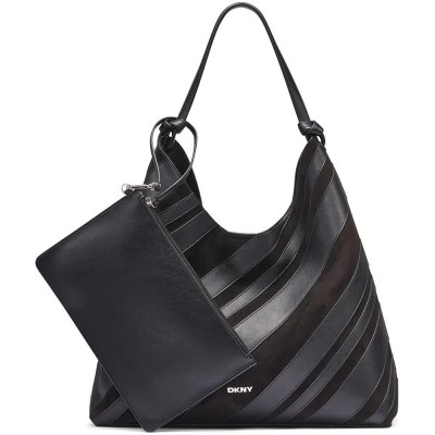 чанта,за,през,рамо,всички,чанти,dkny,paula,hobo,shoulder,bag,black,(black,silver,black)